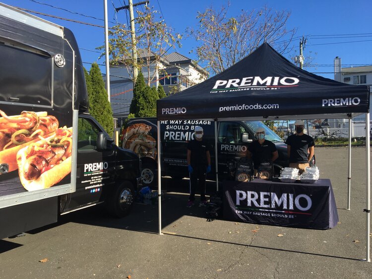  Premio Foods donates a lunch to the Pacific House residence. 