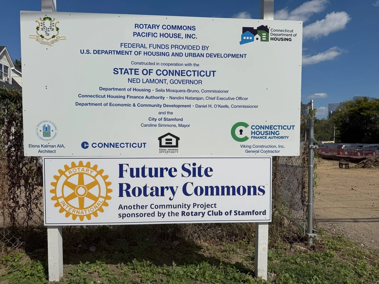 ‘Rotary Commons’ development will provide permanent supportive housing for 18 families and 21 at-risk or formerly homeless seniors.